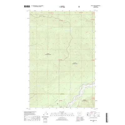 2020 Map of Finley Creek, 2020 Print