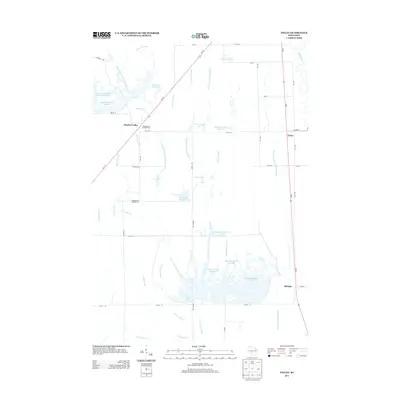 2013 Map of Finley, 2013 Print