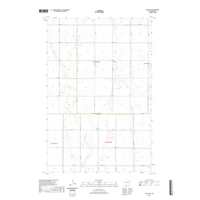 2020 Map of Finley NE, 2020 Print