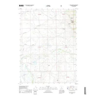 2017 Map of Finley Reservoir, 2017 Print