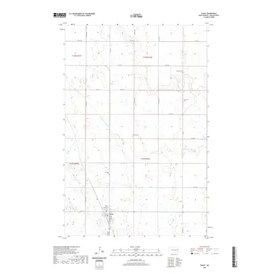 2020 Map of Finley, 2020 Print