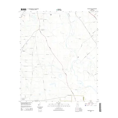 2014 Map of Finleyson East, 2014 Print