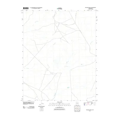 2010 Map of Fire Rock Well, 2010 Print