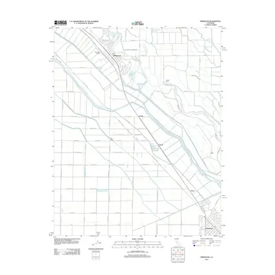 2012 Map of Firebaugh, 2012 Print