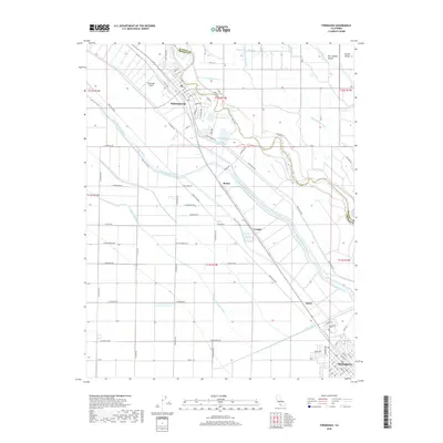 2018 Map of Firebaugh, 2018 Print