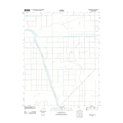2012 Map of Firebaugh NE, 2012 Print