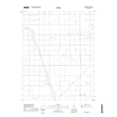 2018 Map of Firebaugh NE, 2018 Print
