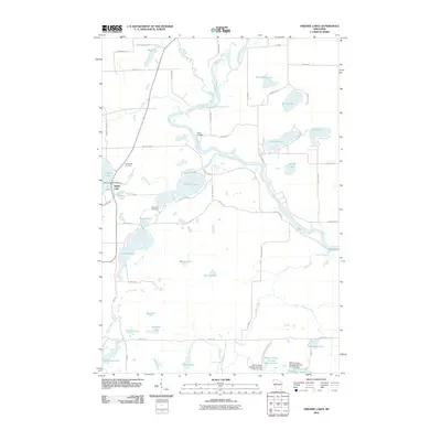2010 Map of Fireside Lakes, 2010 Print