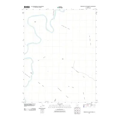 2011 Map of Firewater Canyon North, 2011 Print