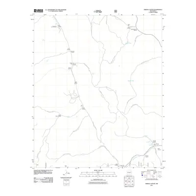 2011 Map of Firman Canyon, 2011 Print