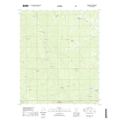 2020 Map of Firman Canyon, 2020 Print