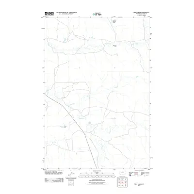 2011 Map of First Creek, 2011 Print