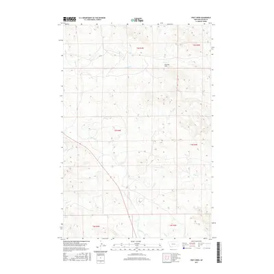 2017 Map of First Creek, 2017 Print