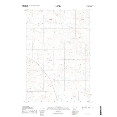 2020 Map of First Creek, 2020 Print