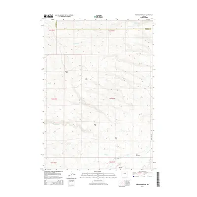 2015 Map of First Water Draw, 2015 Print
