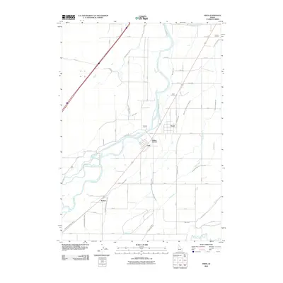 2010 Map of Firth, 2010 Print