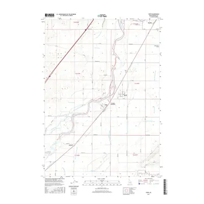 2017 Map of Firth, 2017 Print