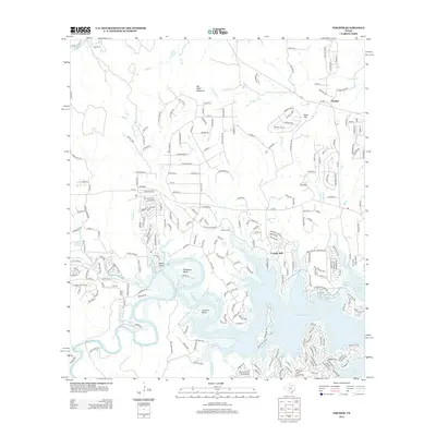 2013 Map of Fischer, 2013 Print