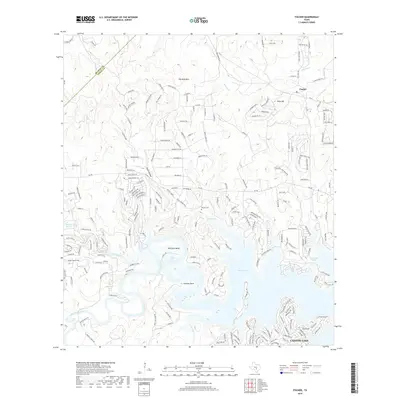 2019 Map of Fischer, 2019 Print