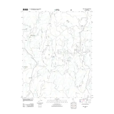 2012 Map of Fish Camp, 2012 Print