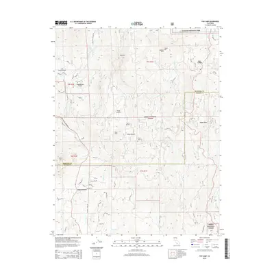 2015 Map of Fish Camp, 2015 Print