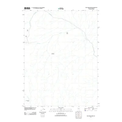 2011 Map of Fish Creek Basin, 2011 Print
