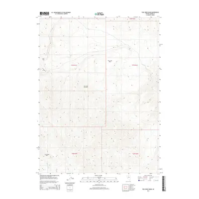 2014 Map of Fish Creek Basin, 2014 Print