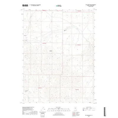 2018 Map of Fish Creek Basin, 2018 Print