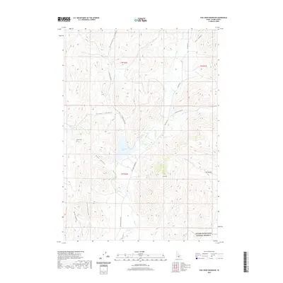 2020 Map of Fish Creek Reservoir, 2020 Print
