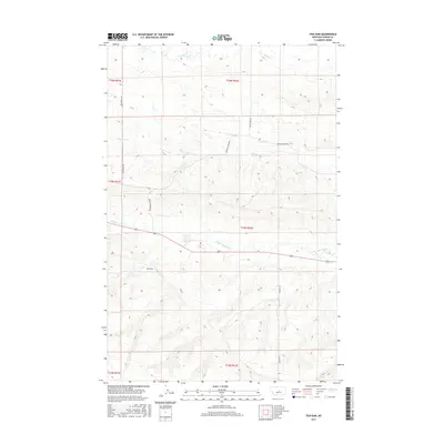 2017 Map of Fish Dam, 2017 Print