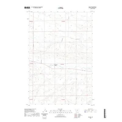 2020 Map of Fish Dam, 2020 Print