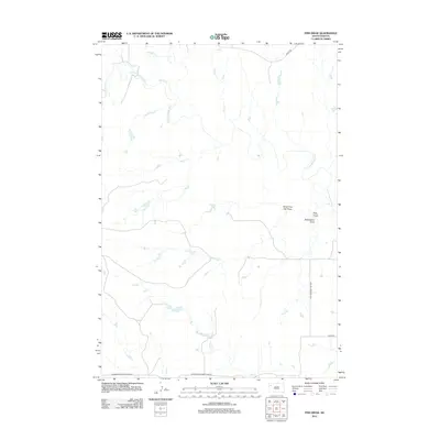 2012 Map of Fish Draw, 2012 Print