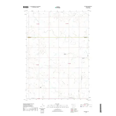 2017 Map of Fish Draw, 2017 Print