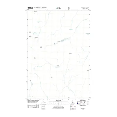 2011 Map of Fish Lake, 2011 Print