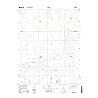 2015 Map of Fish Slough, 2015 Print