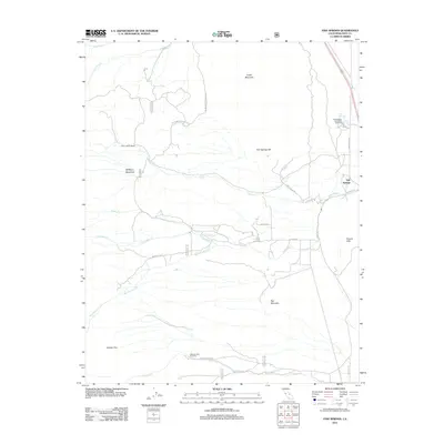 2012 Map of Fish Springs, 2012 Print