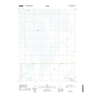 2020 Map of Fish Springs NE, 2020 Print