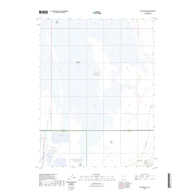 2023 Map of Fish Springs NE, 2023 Print
