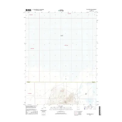 2017 Map of Fish Springs NW, 2017 Print