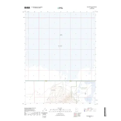 2023 Map of Fish Springs NW, 2023 Print