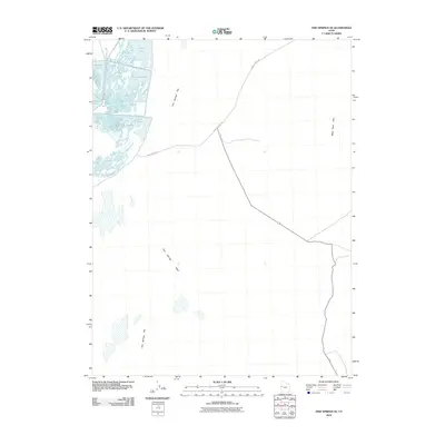 2010 Map of Fish Springs SE, 2010 Print