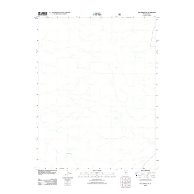 2012 Map of Fish Springs SE, 2012 Print