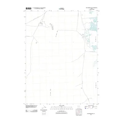 2011 Map of Fish Springs SW, 2011 Print