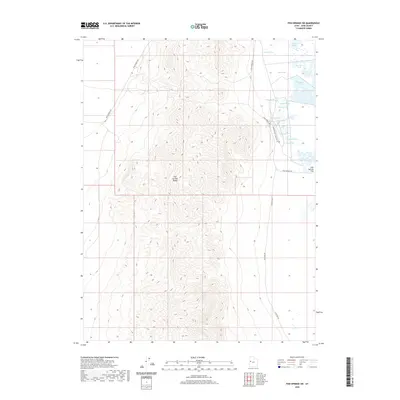 2020 Map of Fish Springs SW, 2020 Print