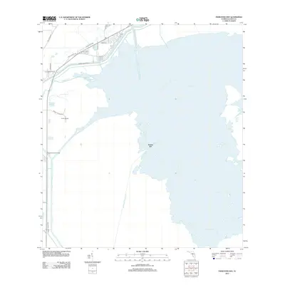 2012 Map of Fisheating Bay, 2012 Print