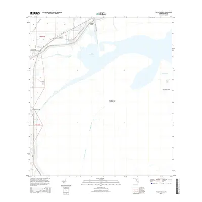 2015 Map of Fisheating Bay, 2015 Print