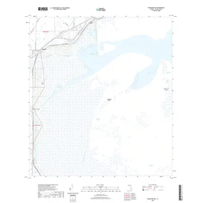 2018 Map of Fisheating Bay, 2018 Print
