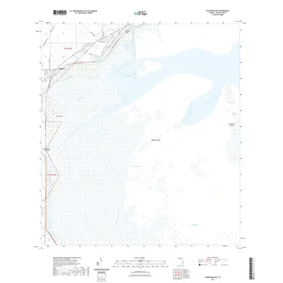 2021 Map of Fisheating Bay, 2021 Print