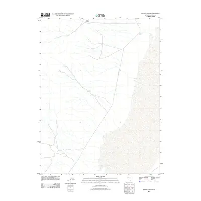 2011 Map of Fisher Canyon, 2011 Print