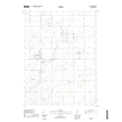 2018 Map of Fisher, 2018 Print